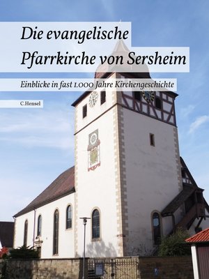 cover image of Die evangelische Pfarrkirche von Sersheim